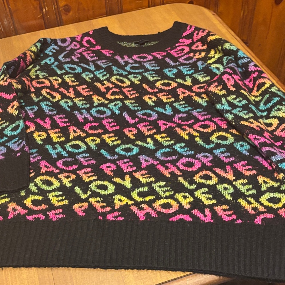 Torrid Colorful Graphic Sweater
